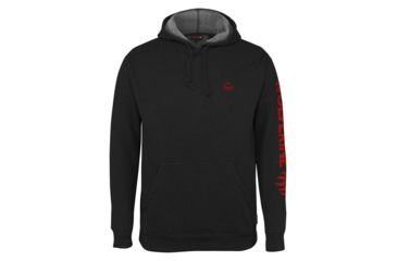 Image of Wolverine Graphic Logo Long Sleeve Hoody - Mens, Black, 2XL, W1206800-003-XXL