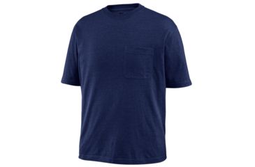 Image of Wolverine Knox Tall Short Sleeve Shirt - Men's, Navy, 2XLT W1204300-417-2XLT