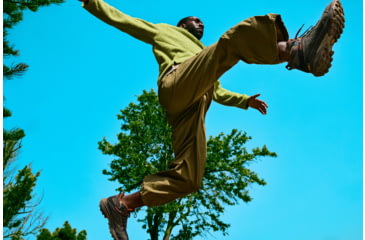 Image of Wolverine Moab Speed 2 Leather MID WP Hiking Shoes - Mens, Olive, 13 US, J037781-13