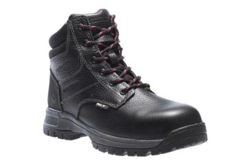 Image of Wolverine Piper Waterproof Composite-Toe 6in Work Boot - Womens, Black, 11 US, Medium, W10181-11M