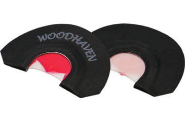 Image of Woodhaven Calls Custom Calls Hammer-T Mouth Call, 3 Reed, Black/Red, WH511