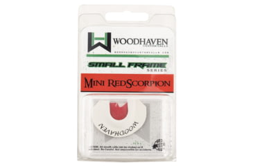 Image of Woodhaven Calls Red Scorpion  Diaphragm Call Triple Reed, Turkey, White, WH122