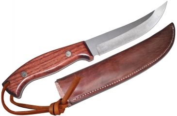 Image of WoodmanS Pal J. Wayne Fears Knife with Sheath, Cook Knife, Leather Sheath 173711