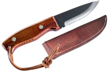 Image of WoodmanS Pal J. Wayne Fears Knife with Sheath, Deer Hunters Knife, Leather Sheath 173710