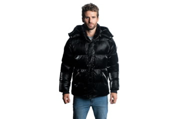 Image of Woodpecker Bumnester 3/4 Coat - Men's, All Wet Black, Large, WPM002-AWB-L