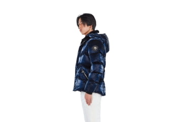 Image of Woodpecker Bumnester 3/4 Coat - Mens, All Wet Navy w/ Gold Trim, 3XL, 688130588010