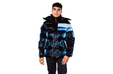 Image of Woodpecker Bumnester 3/4 Coat - Mens, Blue Steel, Large, 682670667402