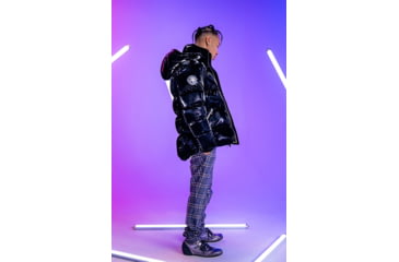 Image of Woodpecker Bumnester 3/4 Coat - Mens, Firebird/Black Gold, M, WPM002-FB-M