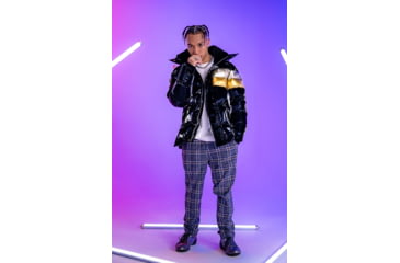 Image of Woodpecker Bumnester 3/4 Coat - Mens, Firebird/Black Gold, M, WPM002-FB-M