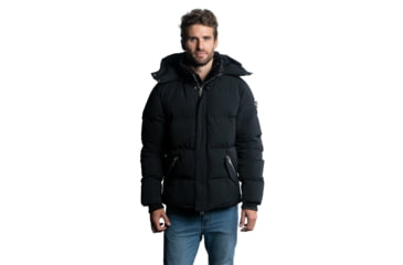 Image of Woodpecker Bumnester 3/4 Coat - Mens, Matt Black, Medium, 682670665873