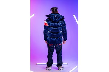 Image of Woodpecker Bumnester 3/4 Coat - Mens, Red Winged/Navy Red White, XXL, WPM002-RW -XXL