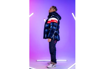 Image of Woodpecker Bumnester 3/4 Coat - Mens, Red Winged/Navy Red White, XXL, WPM002-RW -XXL