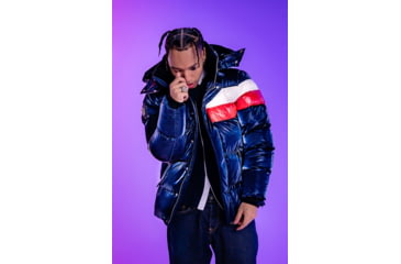 Image of Woodpecker Bumnester 3/4 Coat - Mens, Red Winged/Navy Red White, XXL, WPM002-RW -XXL