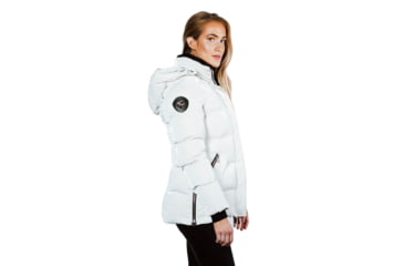 Image of Woodpecker Bumnester 3/4 Coat - Womens, Silver Egg, Small, 682670667327
