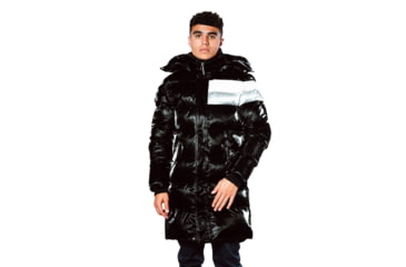 Image of Woodpecker Penguin Long Coat - Men's, Sleek Noir, XXLarge, WPM003-SN-XXL