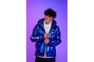 Image of Woodpecker Wind Shell - Mens, Flash Blue, M, WPM011-FBLU-M