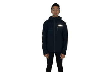 Image of Woodpecker Wind Shell - Mens, Matte Black, XLarge, WPM011-MBLK-XL