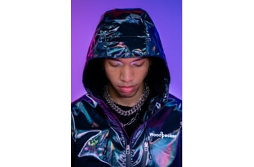 Image of Woodpecker Wind Shell - Mens, Raven Black, M, WPM011-RB-M