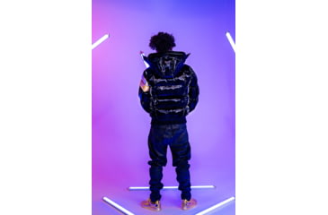 Image of Woodpecker Woody Bomber Jacket - Mens, Firebird Black, XL, WPM001-FB-XL