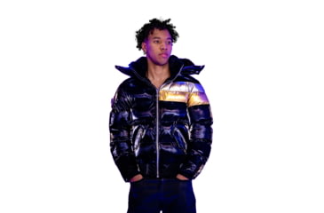 Image of Woodpecker Woody Bomber Jacket - Mens, Firebird Black, XL, WPM001-FB-XL