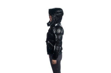 Image of Woodpecker Woody Bomber Jacket - Womens, All Wet Black, Extra Large, 682670666450