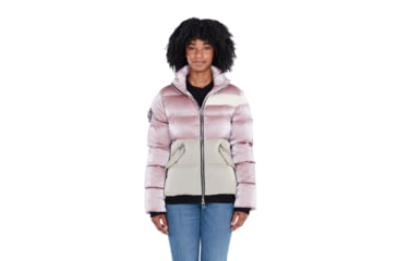 Image of Woodpecker Woody Bomber Jacket - Womens, Arctic Rose, Small, 688130588669