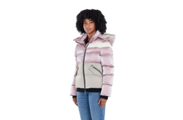 Image of Woodpecker Woody Bomber Jacket - Womens, Arctic Rose, Small, 688130588669