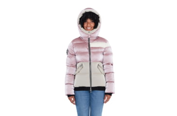 Image of Woodpecker Woody Bomber Jacket - Womens, Arctic Rose, Small, 688130588669