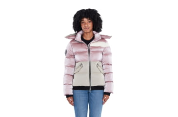 Image of Woodpecker Woody Bomber Jacket - Women's, Arctic Rose, Small, WPW006-AR-S