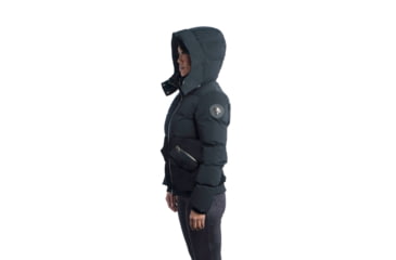 Image of Woodpecker Woody Bomber Jacket - Womens, Matt Black, Large, 682670666290