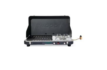 Image of Woods 2-in-1 Grill &amp; Burner Propane Camping Stove, Black, CTI0765983