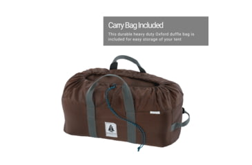 Image of Woods A-Frame 3-Person 3-Season Tent, Brown, CTI0763235