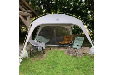 Image of Woods Easy Setup Canopy Tent / Screen House For Camping / Picnic Shelter / 12x12 ft, CTI0765842