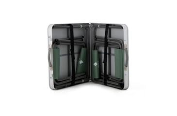 Image of Woods Folding Portable Camping Table Set w/ 4 Camping Chairs, CTI0765544