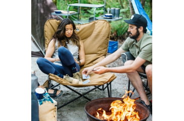Image of Woods Mammoth Folding Padded Camping Chair, Dijon, CTI0765848
