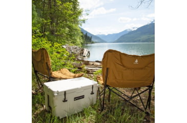 Image of Woods Mammoth Folding Padded Camping Chair, Dijon, CTI0765848