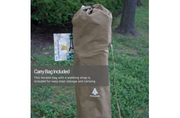 Image of Woods Mammoth Folding Padded Camping Chair, Dijon, CTI0765848