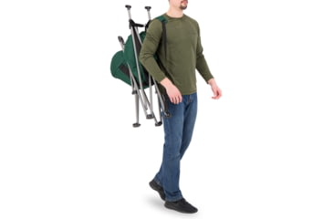 Image of Woods Mammoth Folding Padded Camping Chair, Green, CTI0765848W
