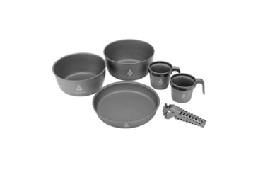 Image of Woods Nootka Anodized 5-pc Camping Cook Set, CTI0763520