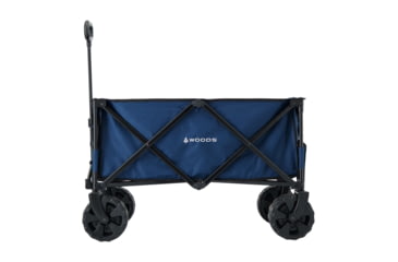 Image of Woods Outdoor Collapsible Utility King Wagon, 225 lb Capacity, Navy, CTI0762933N