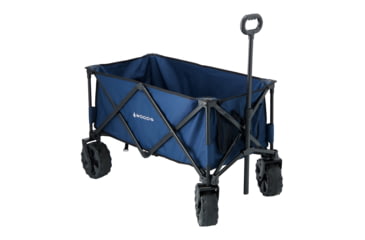 Image of Woods Outdoor Collapsible Utility King Wagon, 225 lb Capacity, Navy, CTI0762933N