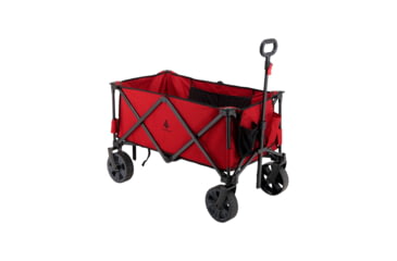 Image of Woods Outdoor Collapsible Utility King Wagon, 225 lb Capacity, Red, CTI0762933R