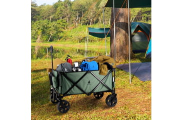 Image of Woods Outdoor Collapsible Utility King Wagon, 225 lb Capacity, Spray, CTI0762933S