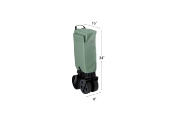 Image of Woods Outdoor Collapsible Utility King Wagon, 225 lb Capacity, Spray, CTI0762933S