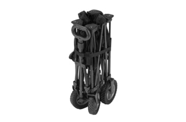Image of Woods Outdoor Collapsible Utility Standard Wagon, 150 lb Capacity, Black, CTI0765541