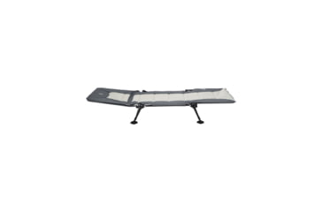 Image of Woods Portable Quick Set-up Folding Adjustable 2-in-1 Camping Lounger/Cot, Gray, CTI0765535