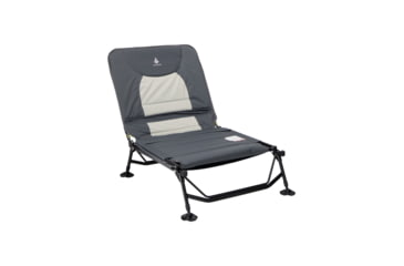 Image of Woods Portable Quick Set-up Folding Adjustable 2-in-1 Camping Lounger/Cot, Gray, CTI0765535