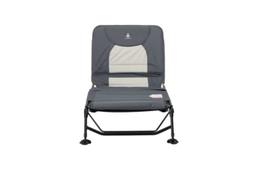 Image of Woods Portable Quick Set-up Folding Adjustable 2-in-1 Camping Lounger/Cot, Gray, CTI0765535