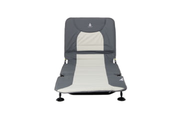 Image of Woods Portable Quick Set-up Folding Adjustable 2-in-1 Camping Lounger/Cot, Gray, CTI0765535