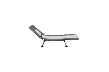 Image of Woods Portable Quick Set-up Folding Adjustable 2-in-1 Camping Lounger/Cot, Gray, CTI0765535